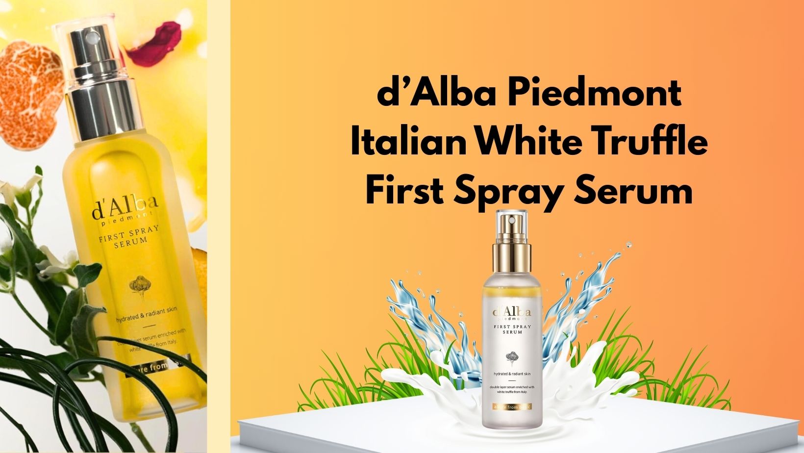 d’Alba Piedmont Italian White Truffle First Spray Serum Review (2025): A Luxury Glow in a Bottle