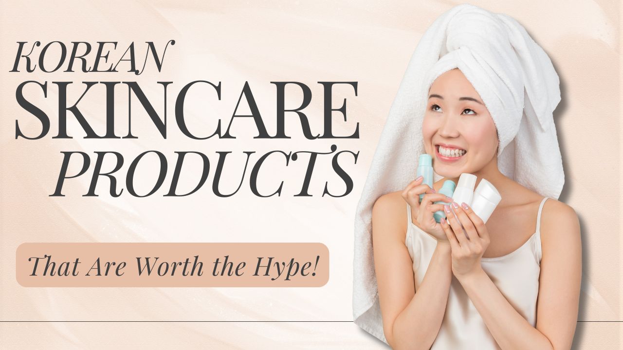 Korean skincare products