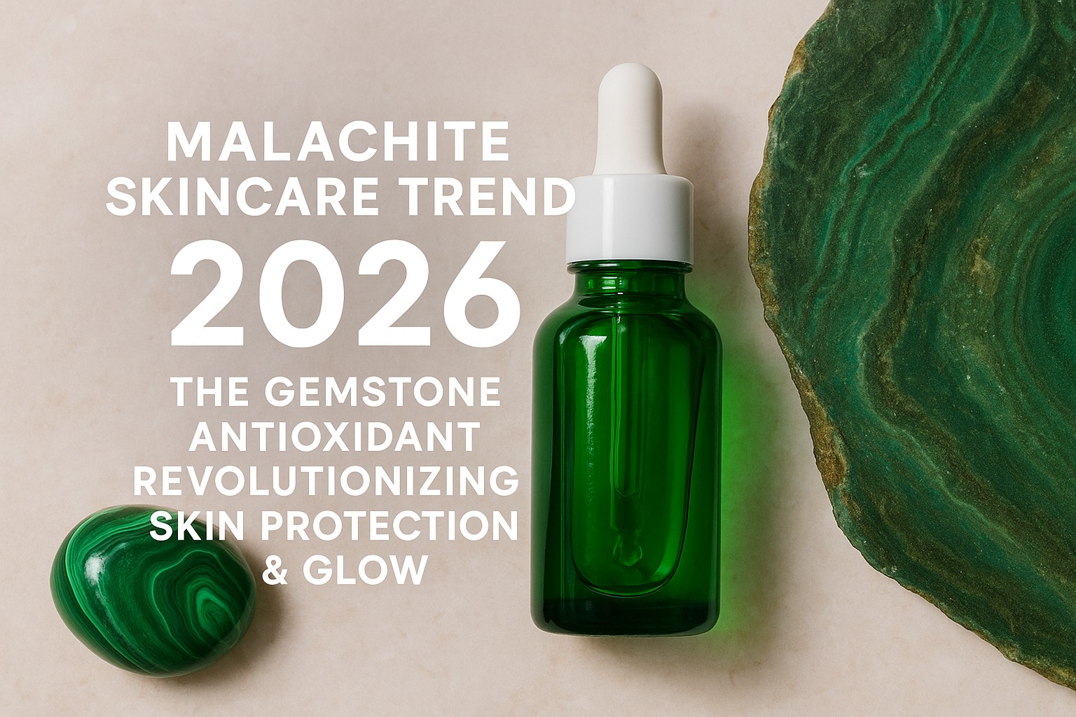 Malachite: The Gemstone Ingredient Set to Shake Up Skincare in 2026